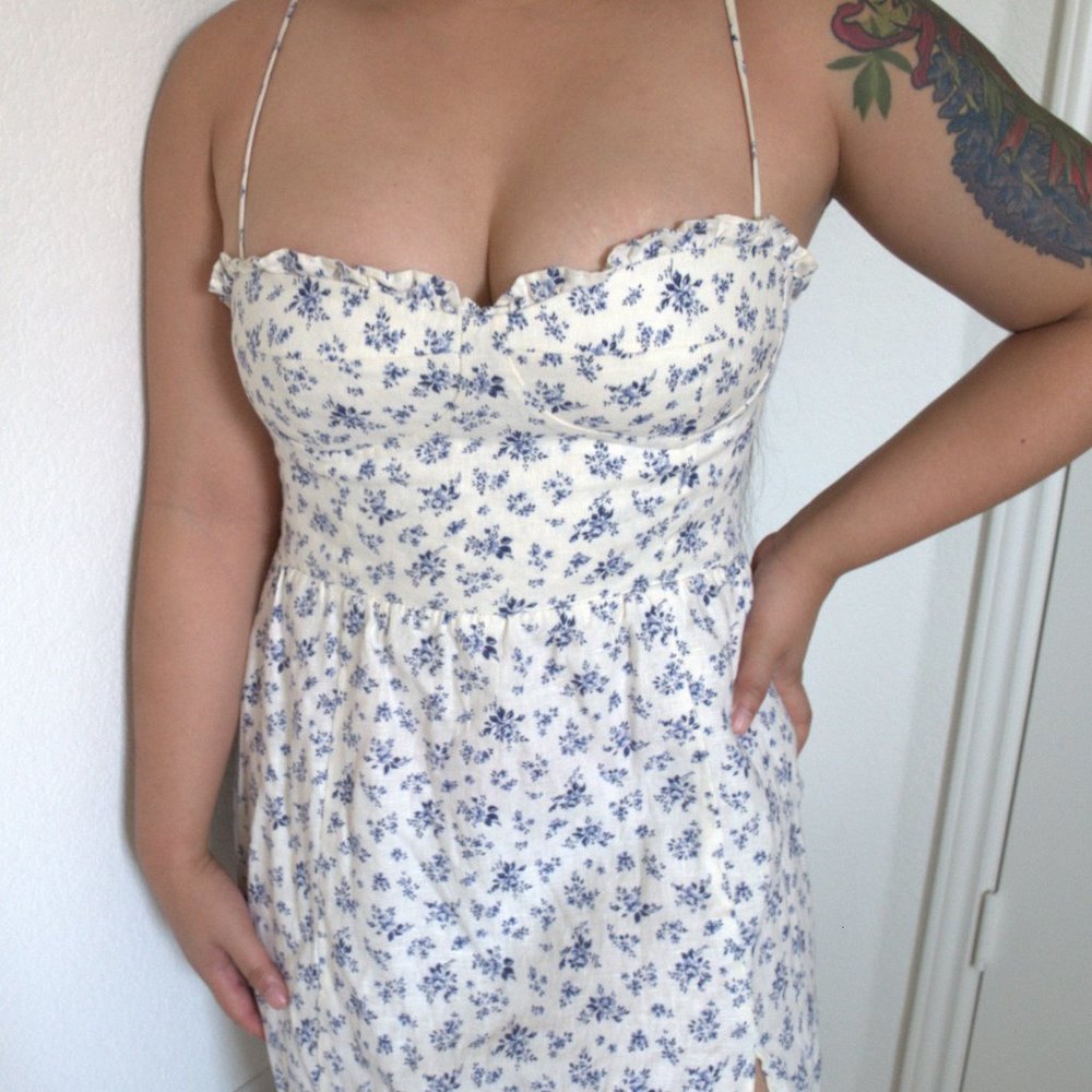 Reformation Prune Dress - Gracie